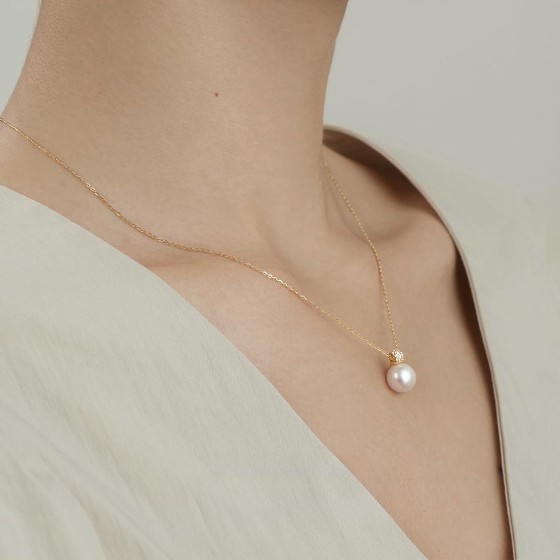 PEALICIOUS Single Pearl Necklace as Valentines Gifts for Mom, Bonus Mom Birthday Gifts for Step Mother from Daughter Son, Mother in Law Necklace with CZ from Bridal as Mother of the Groom Jewelry Gift - Image 2